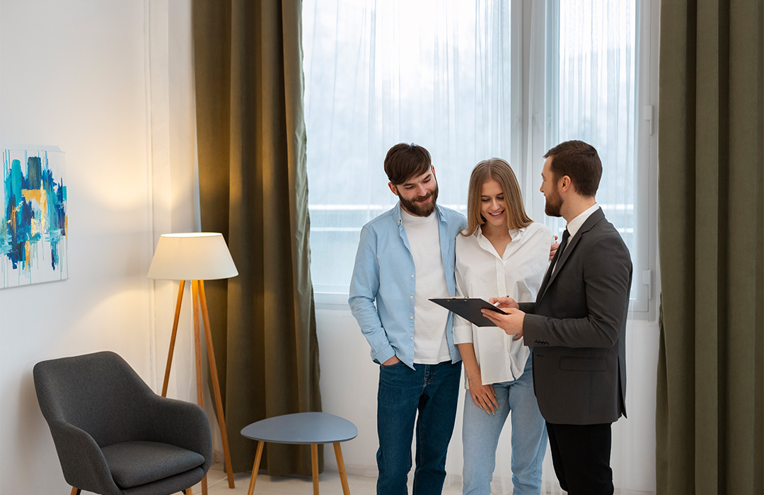 AI Receptionist handling incoming property enquiries