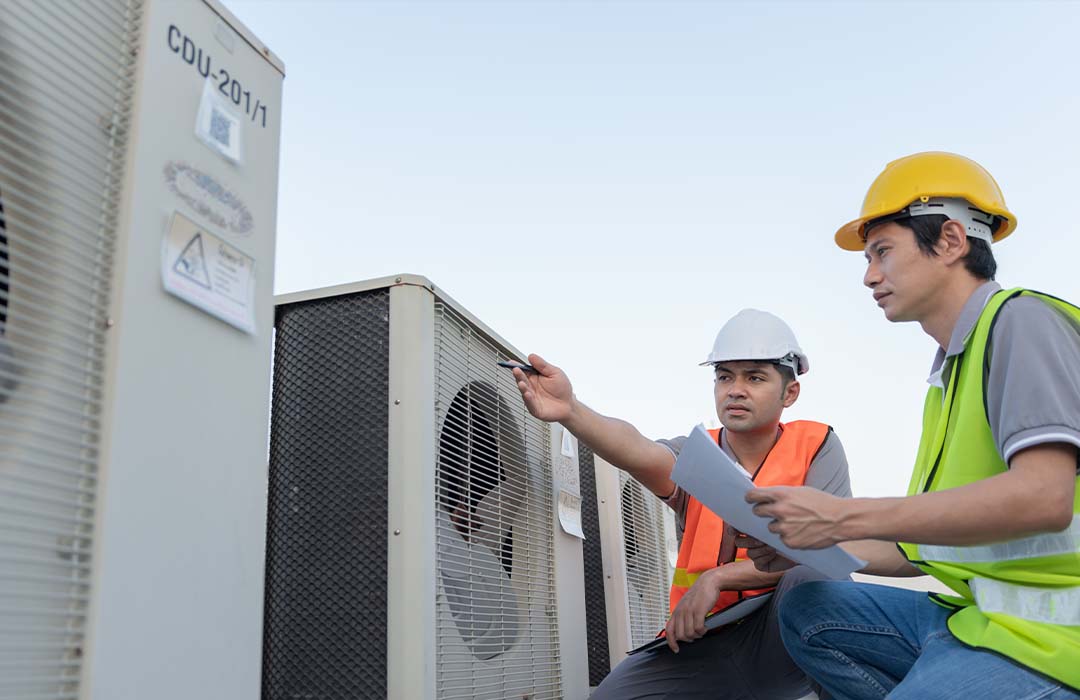 AI Receptionist for HVAC Companies answering urgent calls, recording system issues, and dispatching technicians quickly.