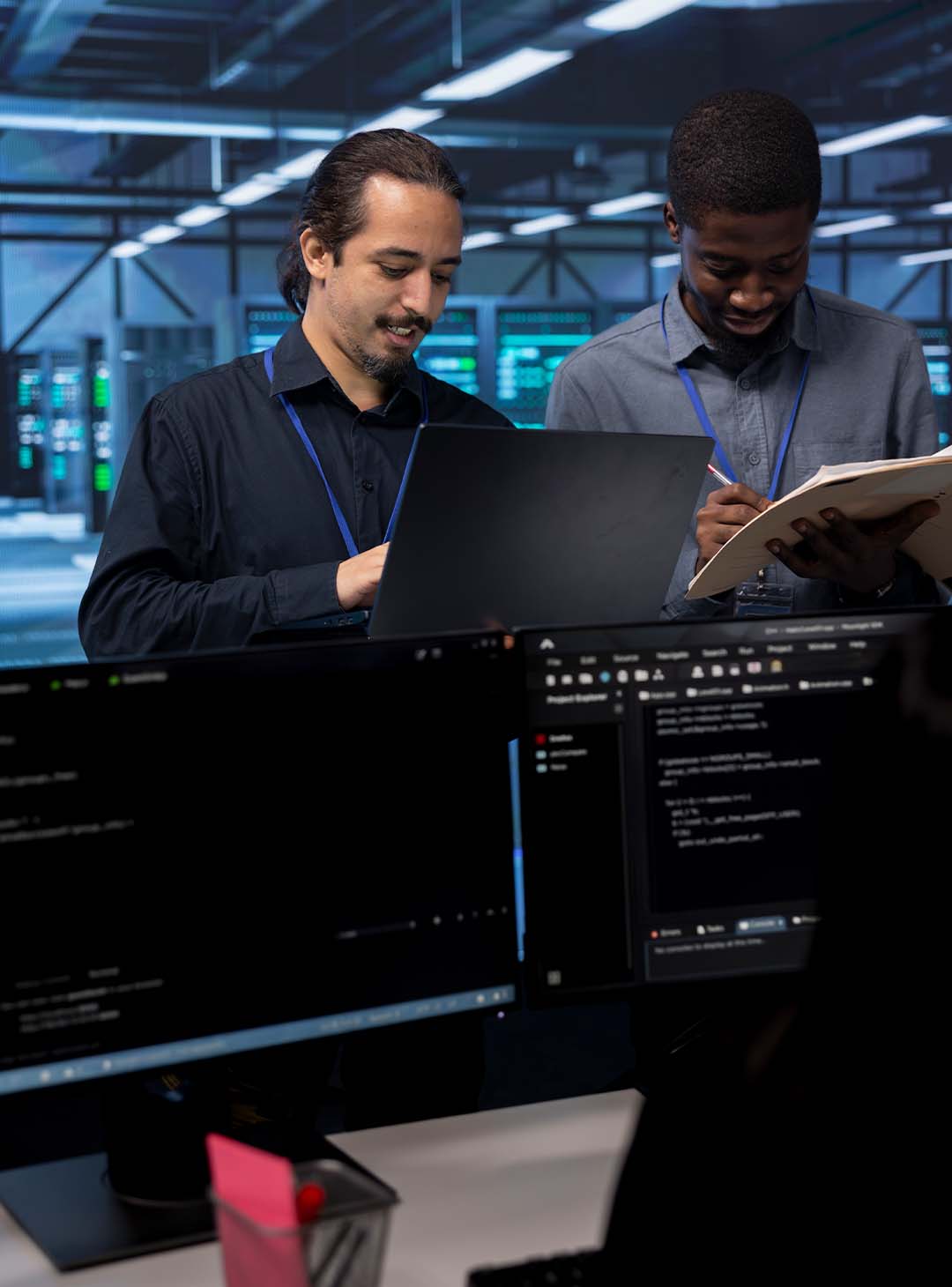 How It Works: HiThere AI Virtual Receptionist answering IT support calls, capturing requests, and managing tasks automatically.